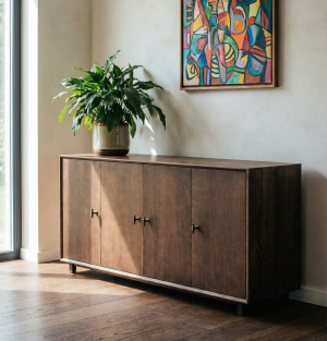 komoda_candado_salon Drewniana komoda CANDADO do przechowywania